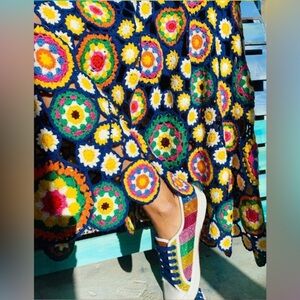 Mira Mikakati Pattern Skirt Size S